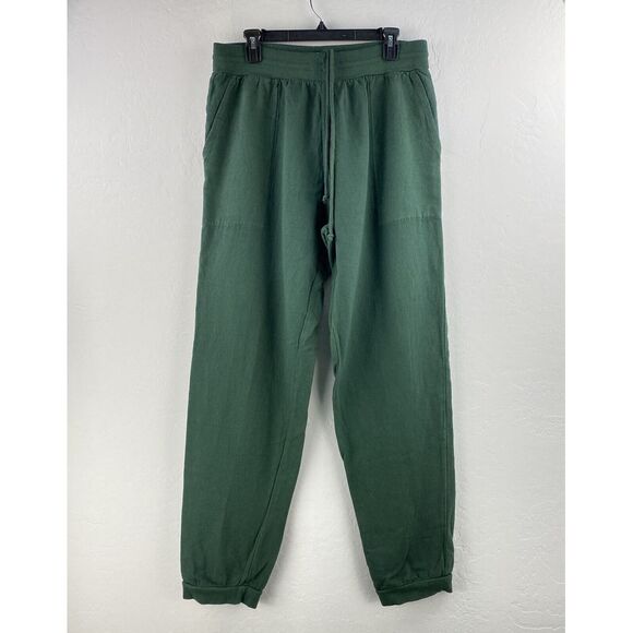 Vintage‎ Crazy Shirts Jogger Sweatpants Mens Green Hawaii USA  XL Drawstring - Picture 1 of 7